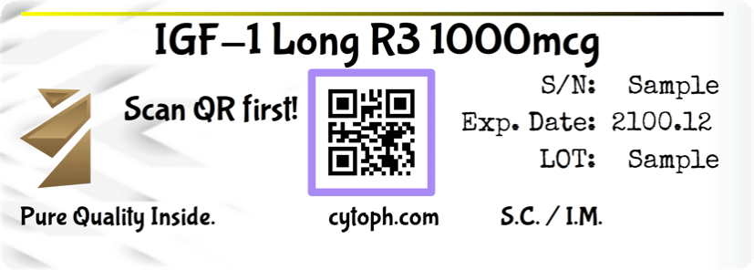 IGF-1 Long R3 - 1000mcg